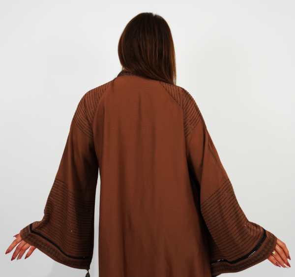 Brown Zoom Abaya - Image 4