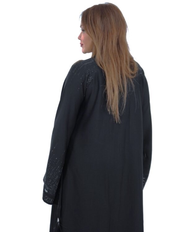 Black DMC Zoom Abaya - Image 4