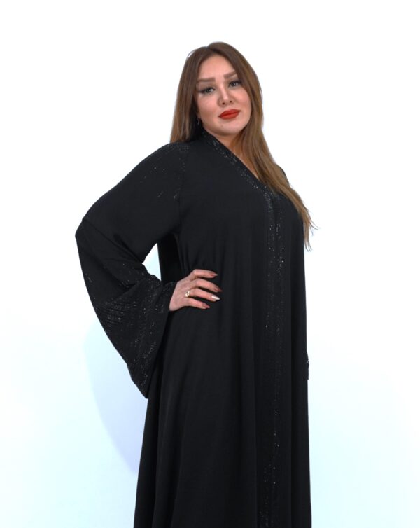 Black DMC Zoom Abaya - Image 5