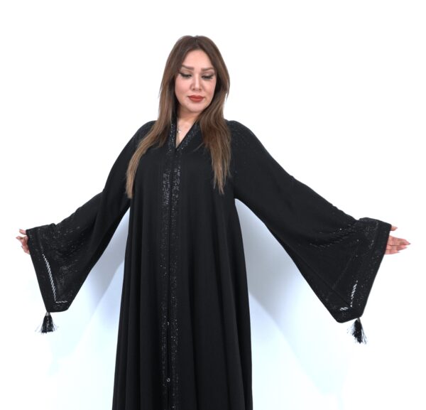 Black DMC Zoom Abaya - Image 6