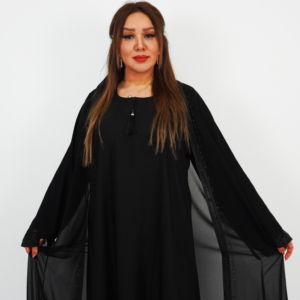 Chiffon shrug Abaya