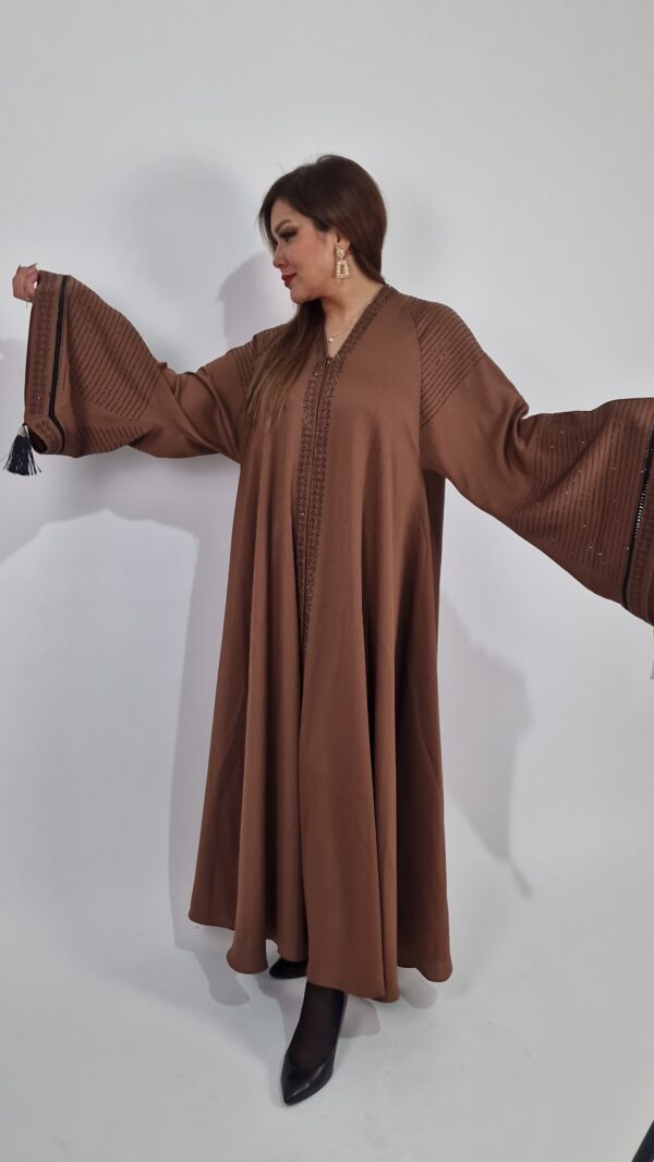 Brown Zoom Abaya - Image 5