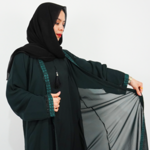 Chiffon shrug Abaya