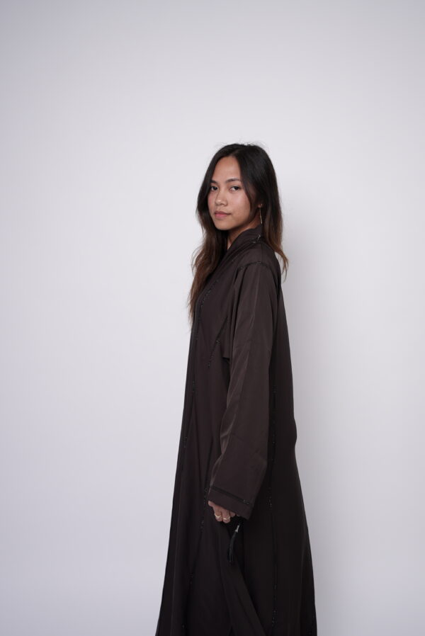 Haya Deep Flow Abaya - Image 6