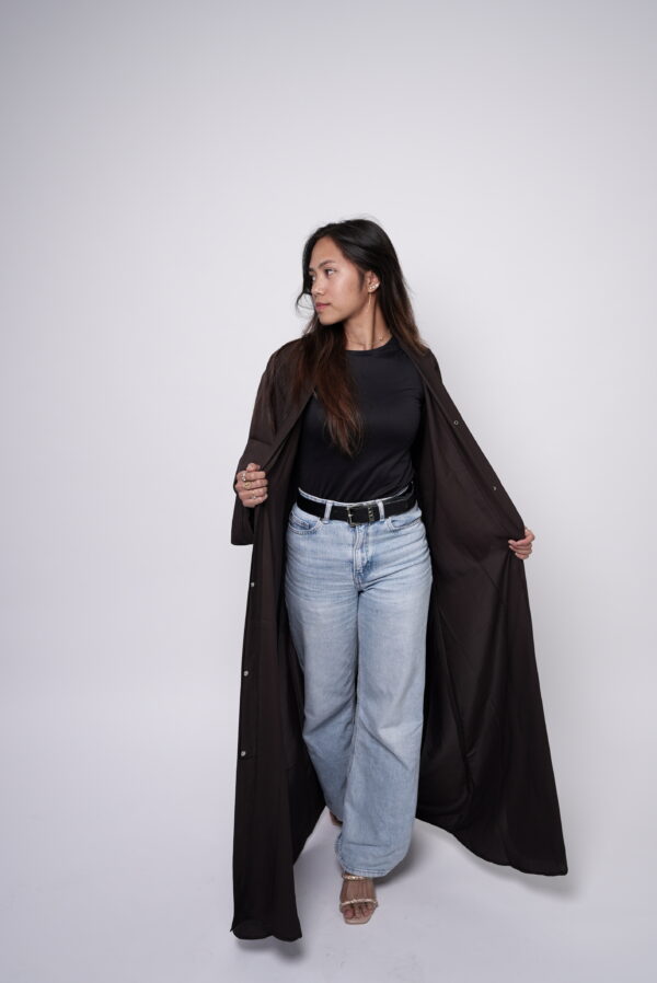 Haya Deep Flow Abaya - Image 7