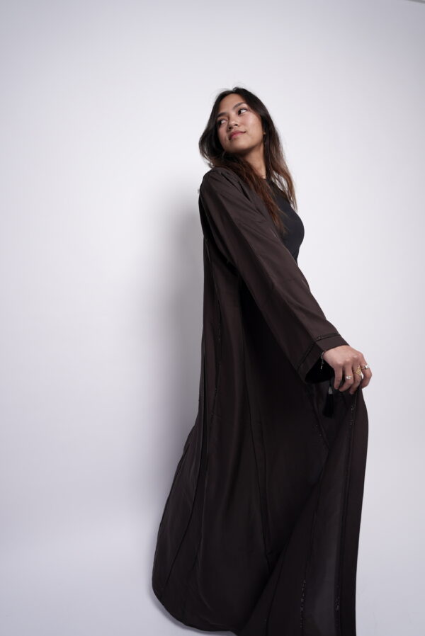 Haya Deep Flow Abaya - Image 8