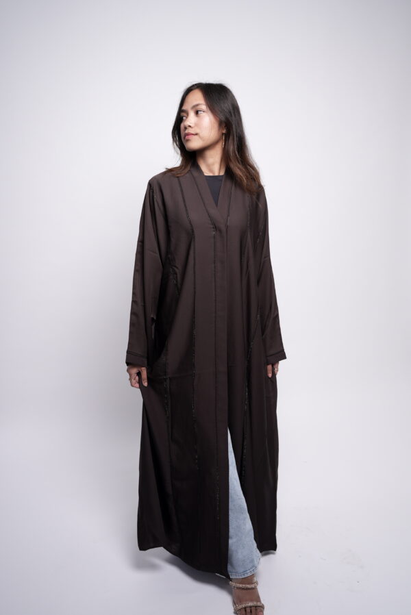 Haya Deep Flow Abaya - Image 11