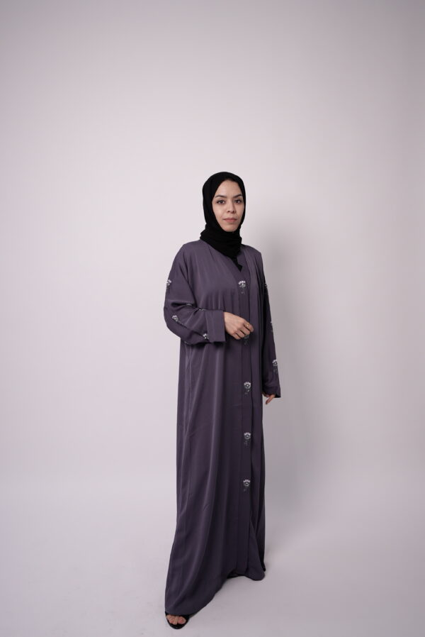 Noor Violet Whisper Abaya