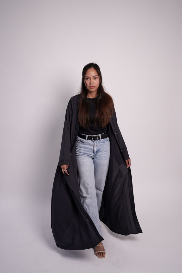 Haya Deep Flow Abaya - Image 8