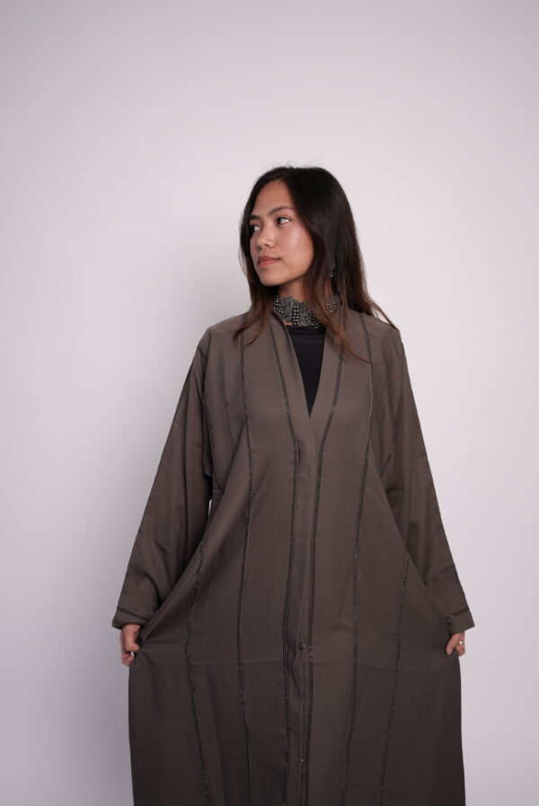 Haya Deep Flow Abaya - Image 4