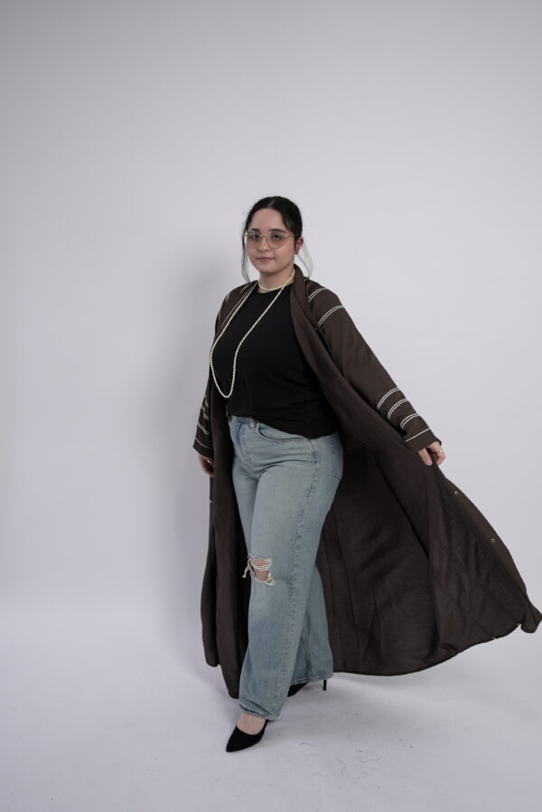 Metro Noir Abaya - Image 3