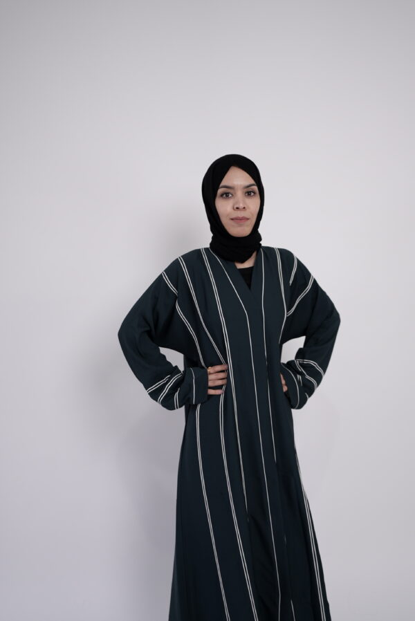 Metro Noir Abaya - Image 3
