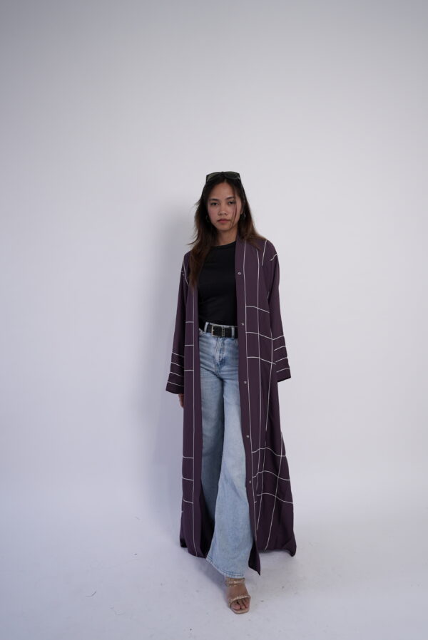 Metro Noir Abaya - Image 8
